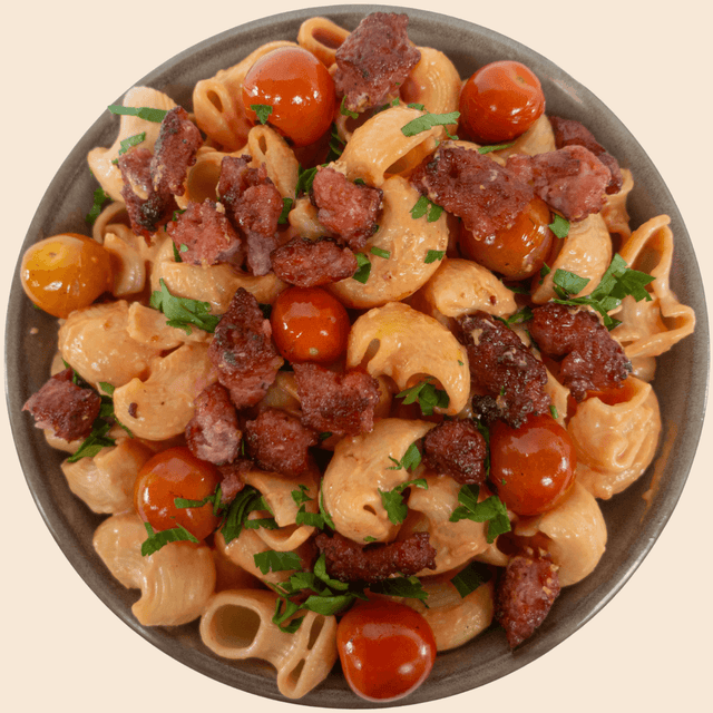 Salsiccia Burrata Pasta