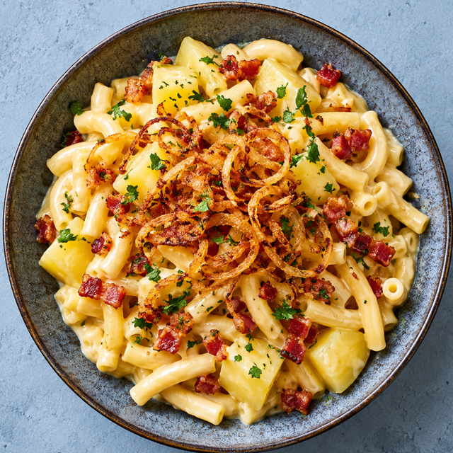 Minced Beef with Hörnli Pasta