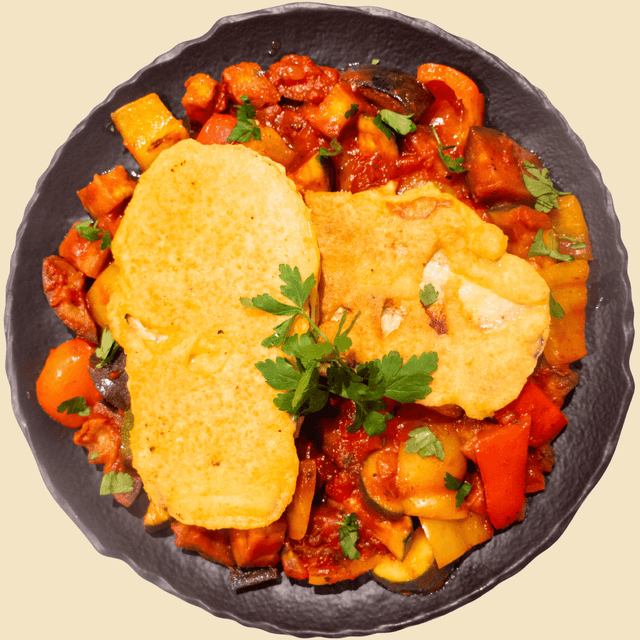Auberginen Piccata