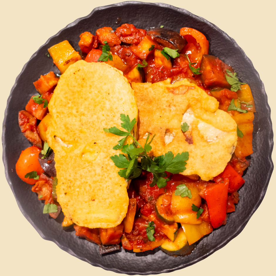 Auberginen Piccata