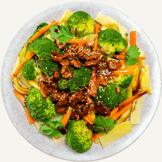 Chicken vegetable wok