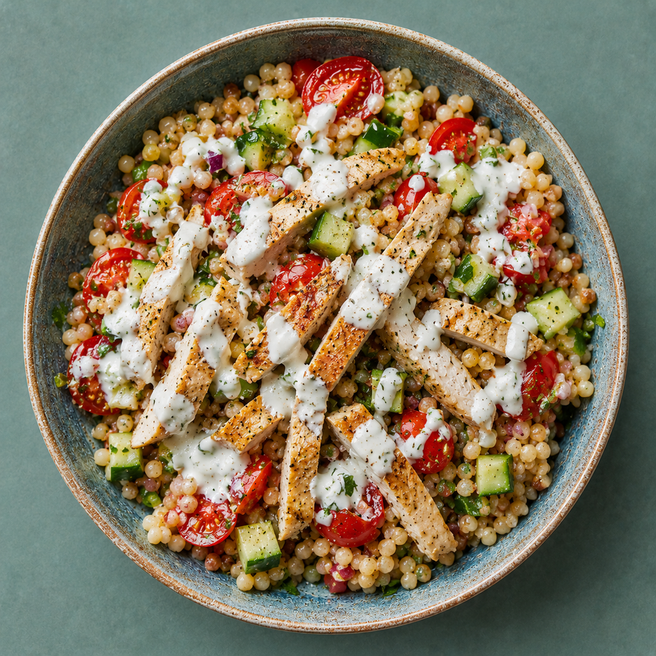 Fregola Sarda Salat