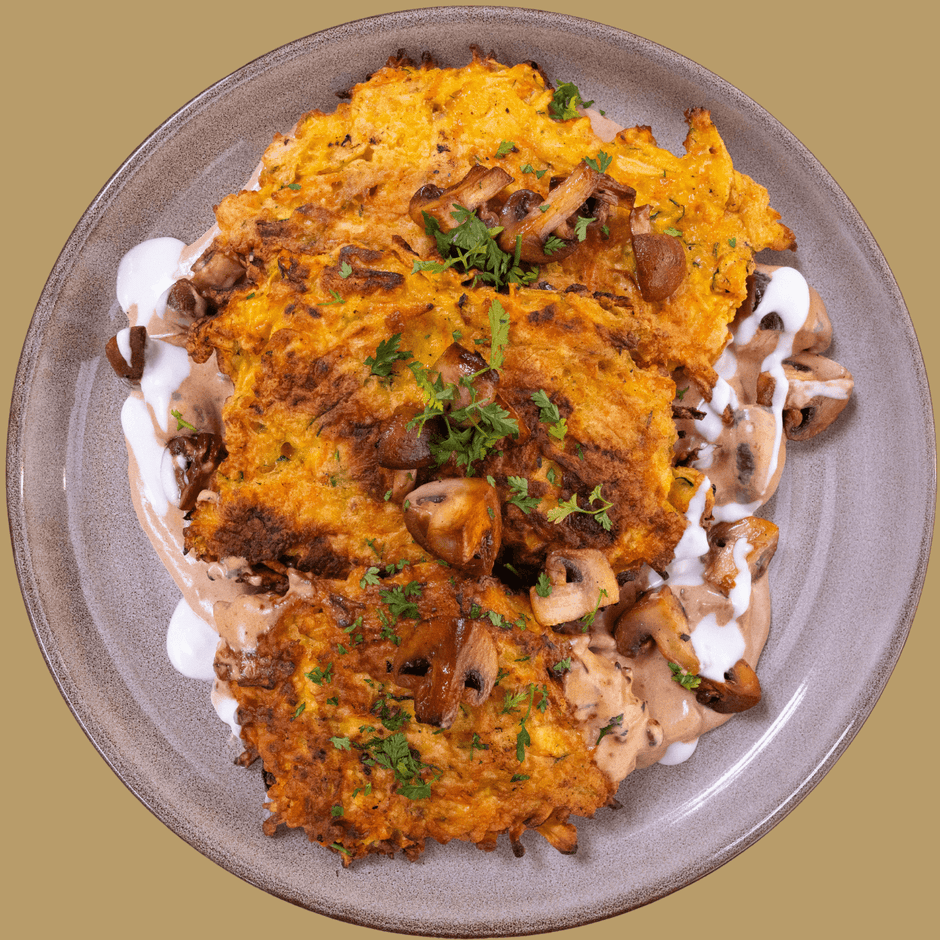 Hausgemachte Gemüsetätschli