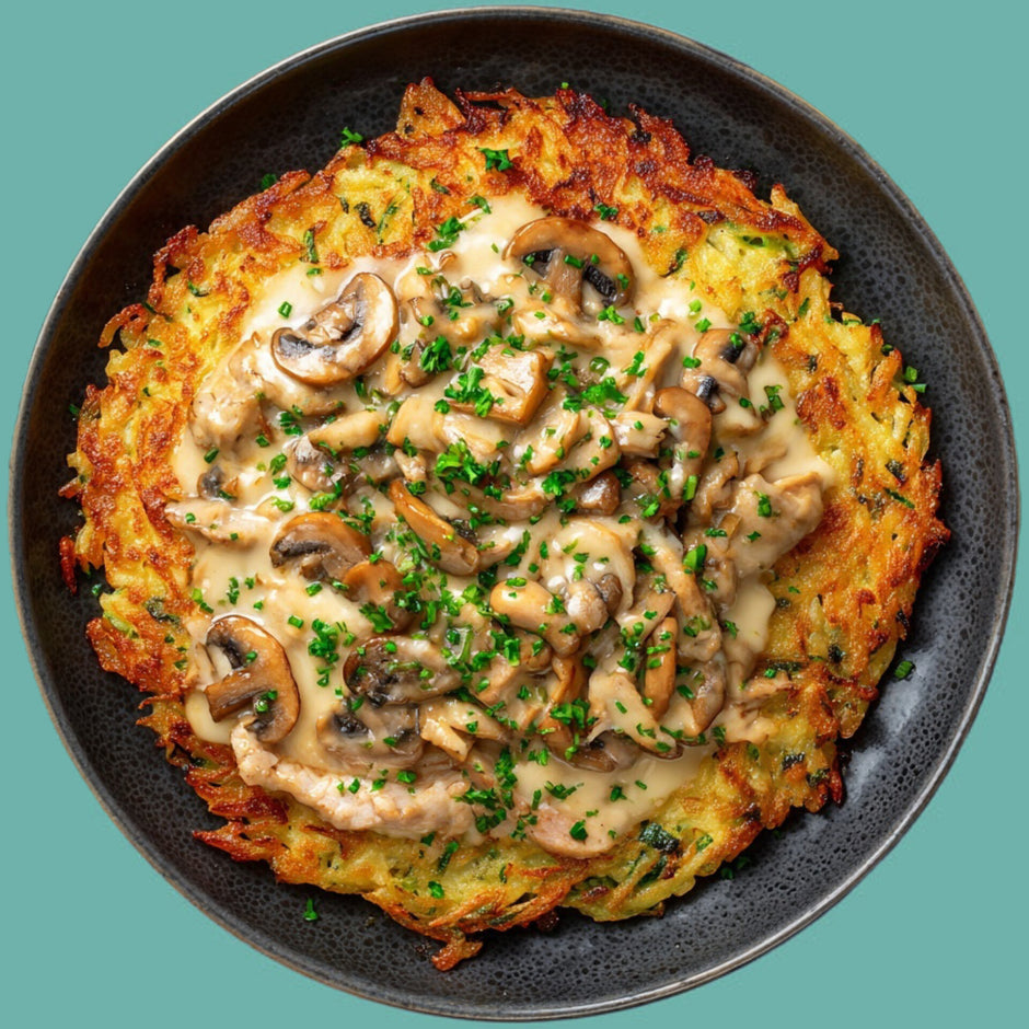 Rösti de légumes à la zurichoise