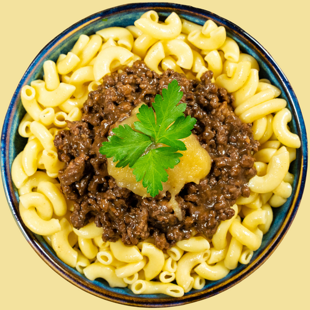 Hörnli with Minced Meat