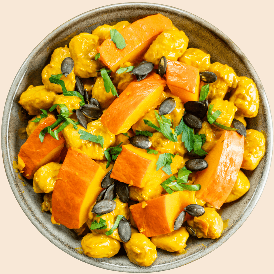 Kürbisgnocchi