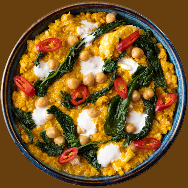 Indian red lentil dal