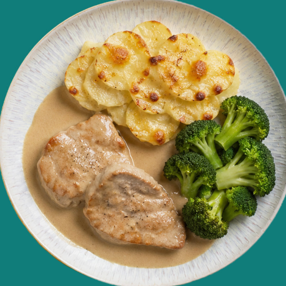 Rahmschitzeli Kohlrabigratin