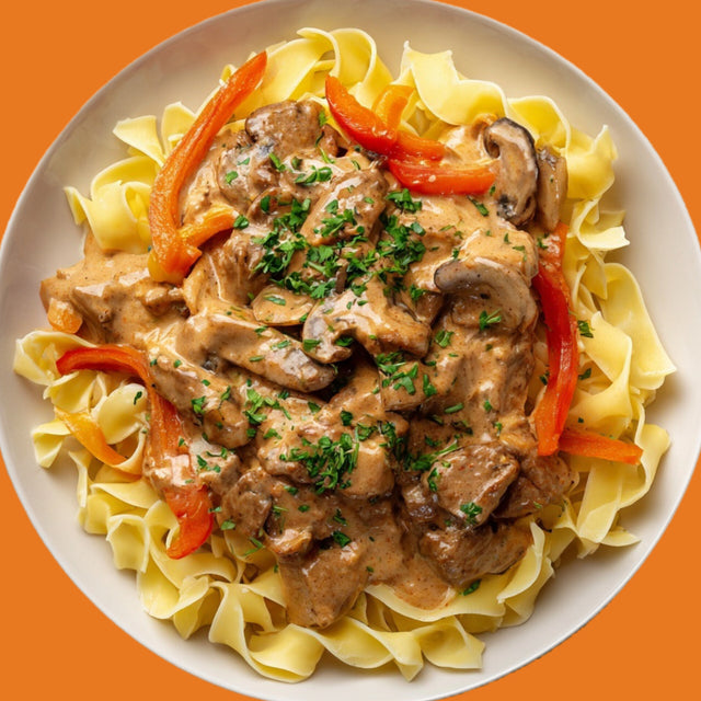 Beef Stroganoff