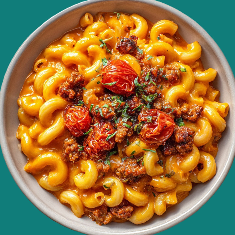 Salsiccia Burrata Pasta