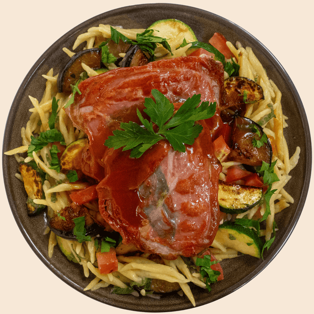 Veal saltimbocca