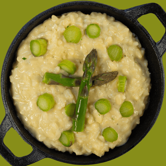 Asparagus risotto