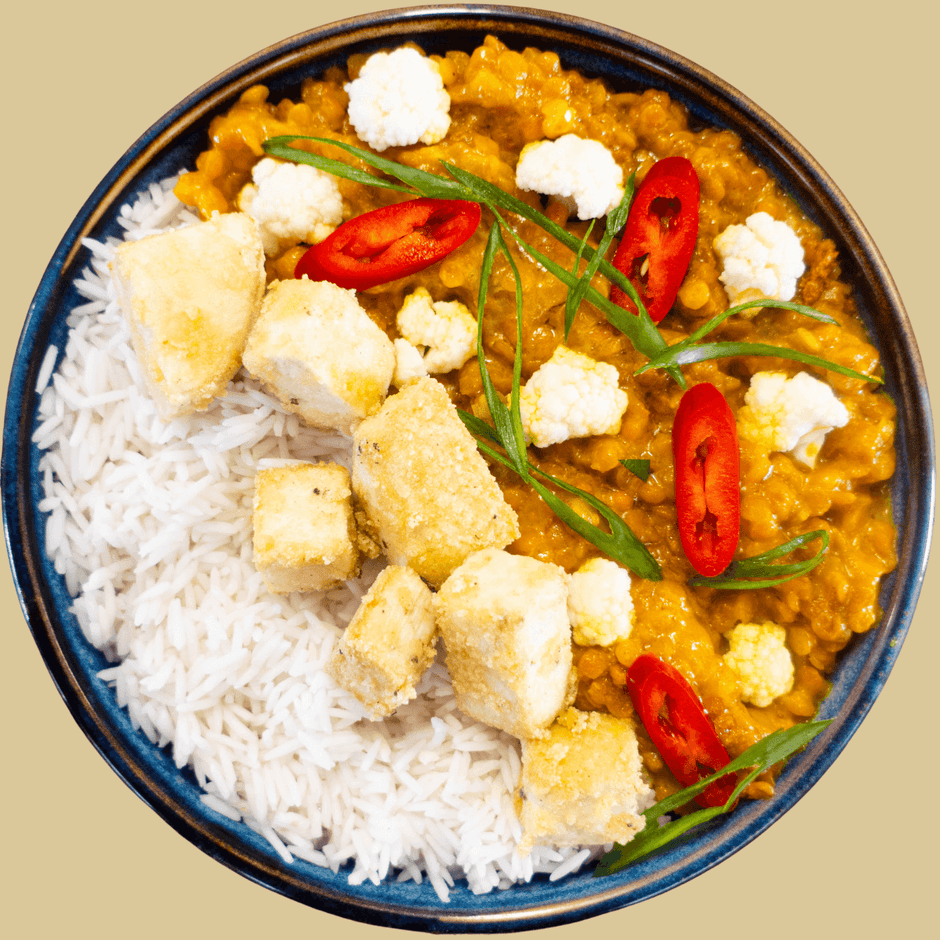 Tofu Linsen Curry