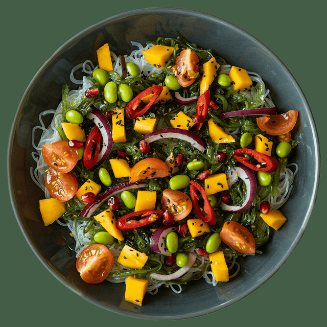 Salade thaïe de nouilles de riz (vermicelles de riz)