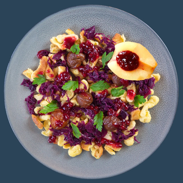 Vegetarian game platter