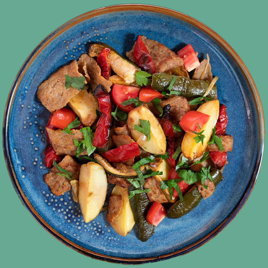 Meatballs Gemüsepfanne - Eat Unique