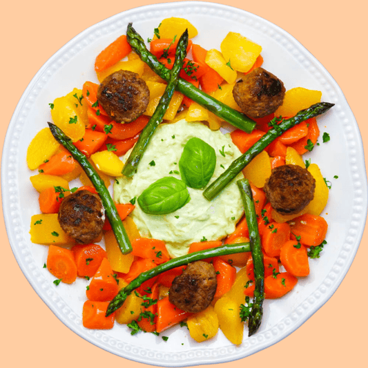 Meatballs Gemüsepfanne - Eat Unique