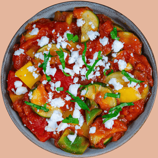 Ratatouille Feta Bowl - Eat Unique