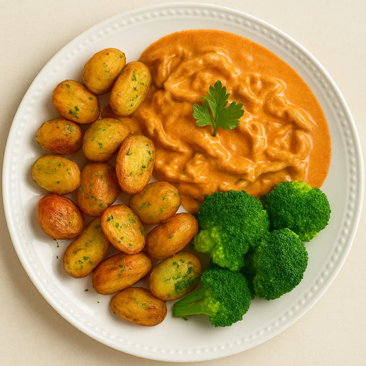 Schweinsgeschnetzeltes an Paprikasauce - Eat Unique