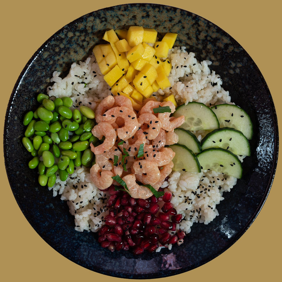 Spicy Shrimps Bowl - Eat Unique